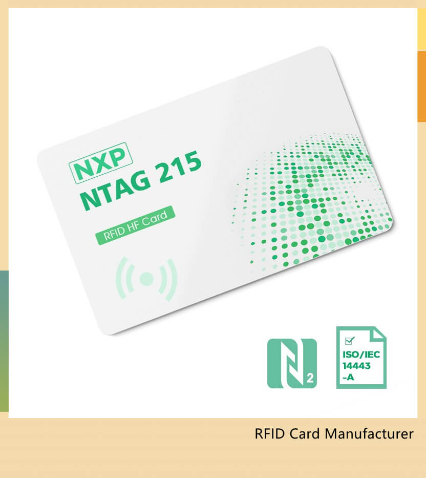 ntag215 inkjet pvc card